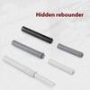 5Pcs Hidden Soft Quiet Close Closer Concealed Cabinet Rebounder Kitchen Cupboard Dampers Buffers Drawer Furniture Door Stopper