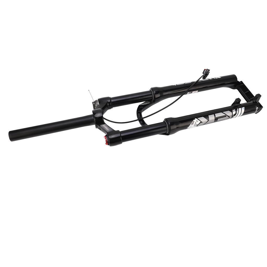 27.5inch Mountain Bike Front Fork Straight Tube Line Control Suspension Fork Magnesium Alloy Cycling Accessory