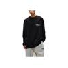 Fear of God Essentials Jersey Langermet Skjorte Svart Herre Topper 125HO244370F