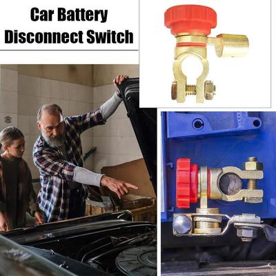 Battery Master Disconnect 6V 12V 24V Anti-leakage Zinc Battery Car Cut-off Quick U1O5