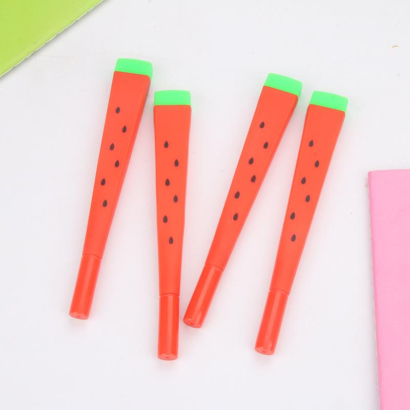 10PCS Cute Kawaii Pineapple Watermelon Gel Pen Sweet Lovely Funny Creative Writing School Supply Girls Gift Student Stationery
