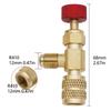 Liquid Safety Valve R410A R22 Air Conditioning Refrigerant Tool 1/4 "Safety Adapter Air Conditioning Repair And Fluoride Tool