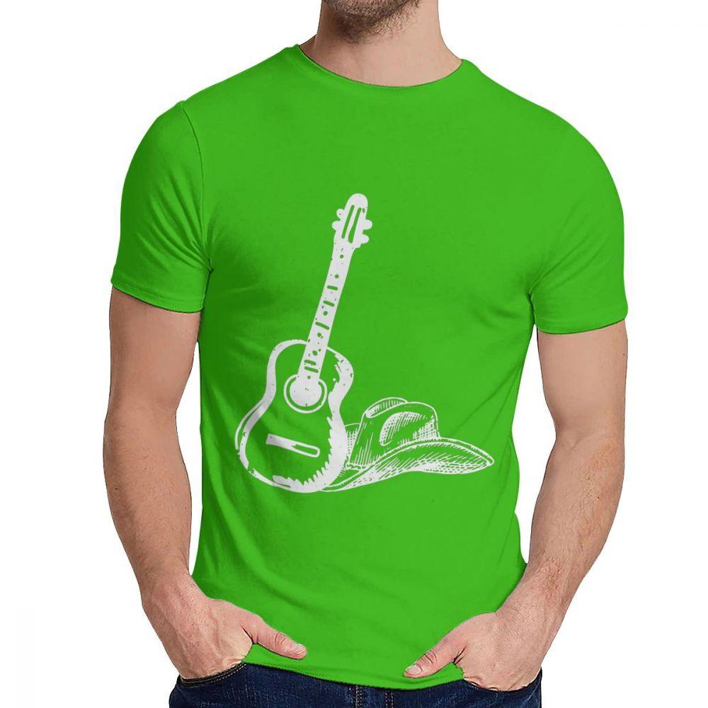 Picture Custom Country Music Shirt Gift Guitar Tee Unisex Stylish Great T Shirt Round Neck