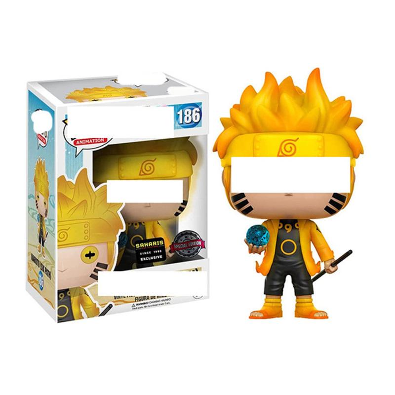 Funko Pop Naruto Figur Puppe Ornamente Naruto Sasuke Kakashi Itachi Figur Puppe für Fans Sammlung