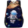 Harajuku Kpop Youthful School Bags Unisex Space Astronaut Travel Bags 3D Print Oxford Waterproof Notebook Shoulder Backpacks