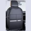 Car Seat Back Protector 2 In 1 PU Leather Anti Kick Pad With Storage Bag For Car Interior Accessories