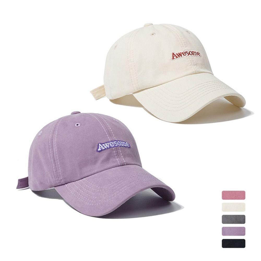 Sun Protection Washed Baseball Cap Cotton Blend Fabric Sun Hat Outdoor Sports Cap  Outdoor Sports