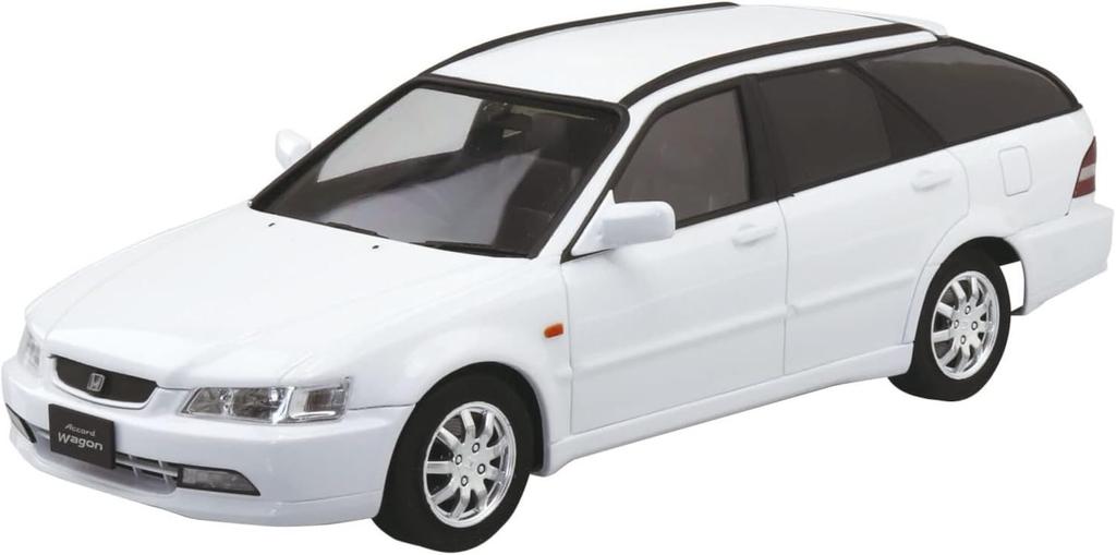 Aoshima Bunka Kyozaisha The Model Car Series Honda CF6 Accord Wagon VTL Plastic Model 1/24 No.140 '00 (Car)