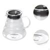 Clear Coffee Pot Creative Glass Carafe for Kitchen Lovers Gift 300ml