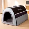 Kennel Winter Warm Medium Large Dog Oversized House Dog House Removable and Washable Golden Retriever Pet Supplies Asesorios