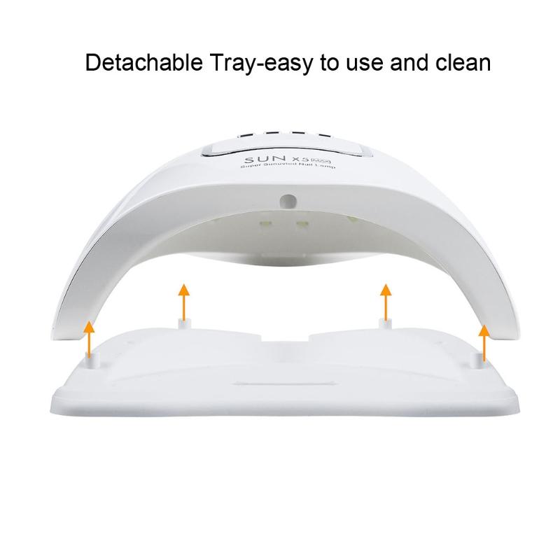 UV Led Nail Lamp 150w 57pcs Dual Light Breads Nail Dryer 4 Timer Setting Gel Nail Polish Lights Curing Gel Nail Lamp