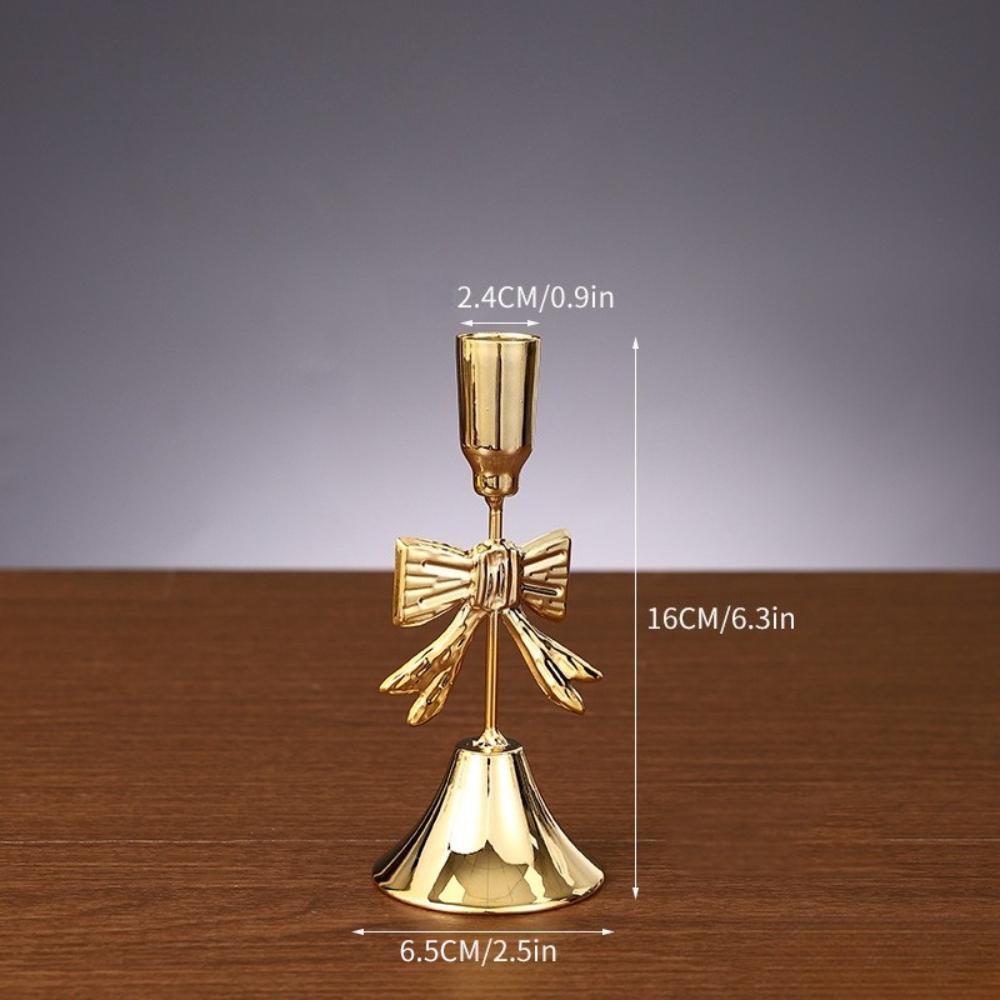 European Style Romantic Dining Table Decoration Retro Candlelight Dinner Props Wedding Table Candle Stand Exquisite Candlestick