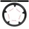 Bicycles Cranksets Chain Wheel Cover Bicycles Chainwheel Protectors Replacements for Mountain Bike