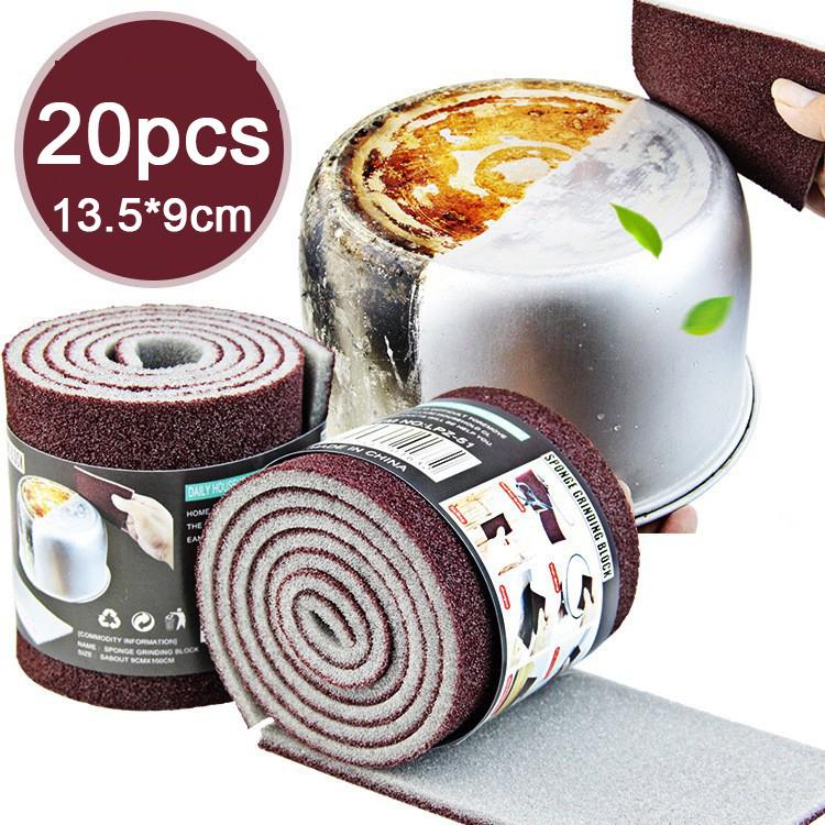 Magic Melamine Sponge Carborundum Kitchen Sponge Eraser for Pan Pot Dish Sponges Kitchen Utensils Household Cleaning Items Tool