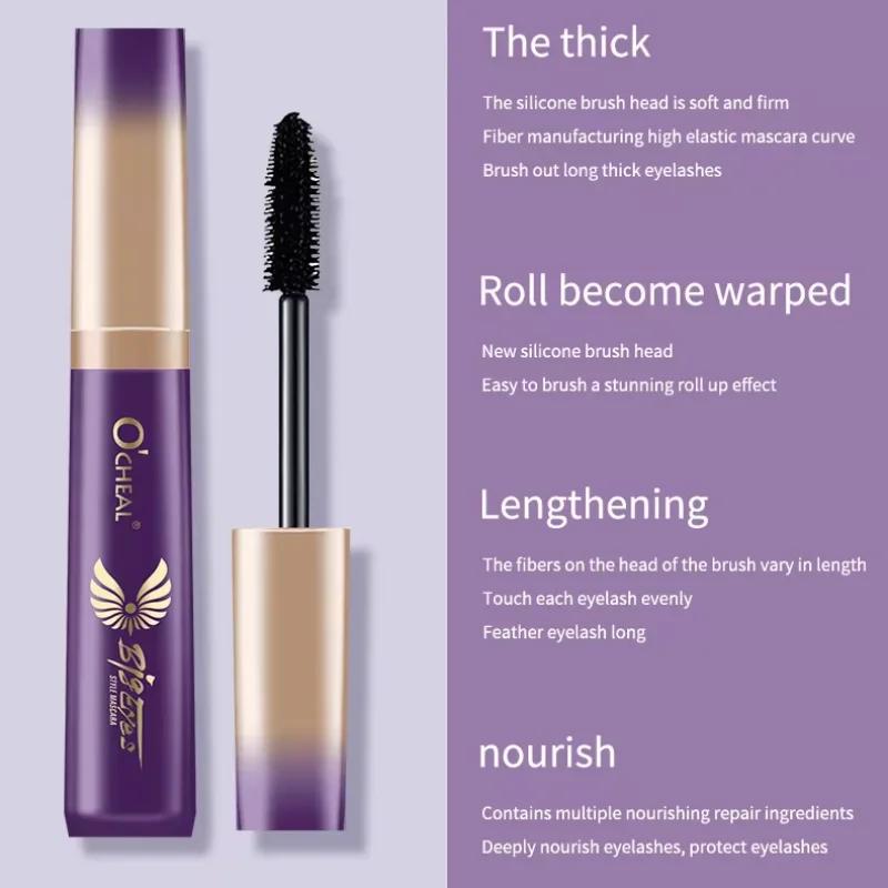 Eyelashes Lengthening Mascara Waterproof Long Lasting Silky Lash Black Eyelashes Extension Make Up Beauty Eye Korean Cosmetic