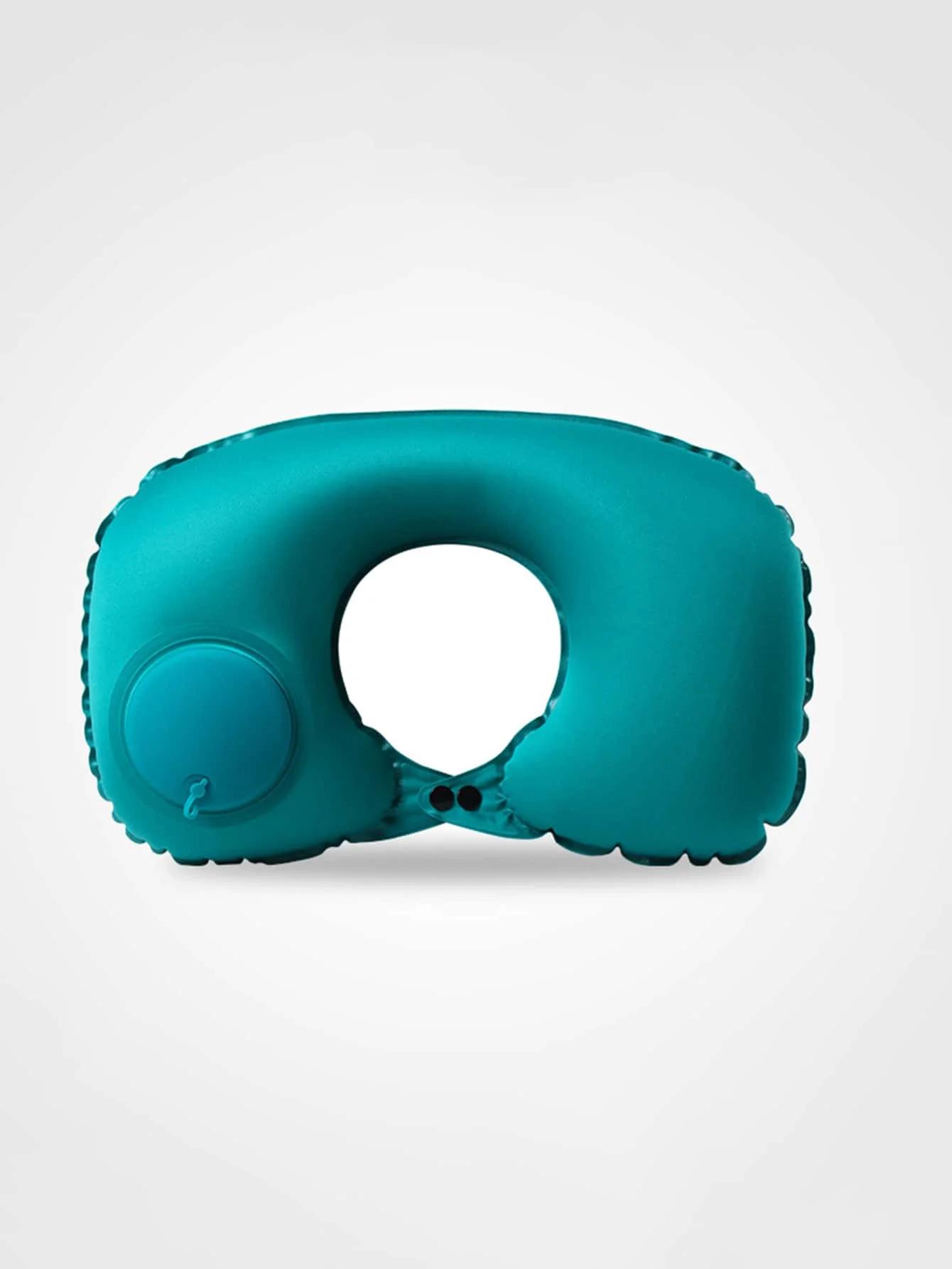 

1 шт. - Удобная надувная дорожная подушка для поддержки шеи - Идеально подходит для использования в самолете, поезде, автомобиле и офисе зелёный