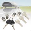 Car Roof Core Modified with Key Multipurpose Zinc Alloy Fixed Lock Cylinders for Ski Racks Kayak