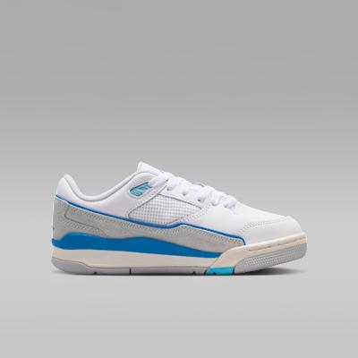 Jordan Flight Court White Photo Blue (GS)