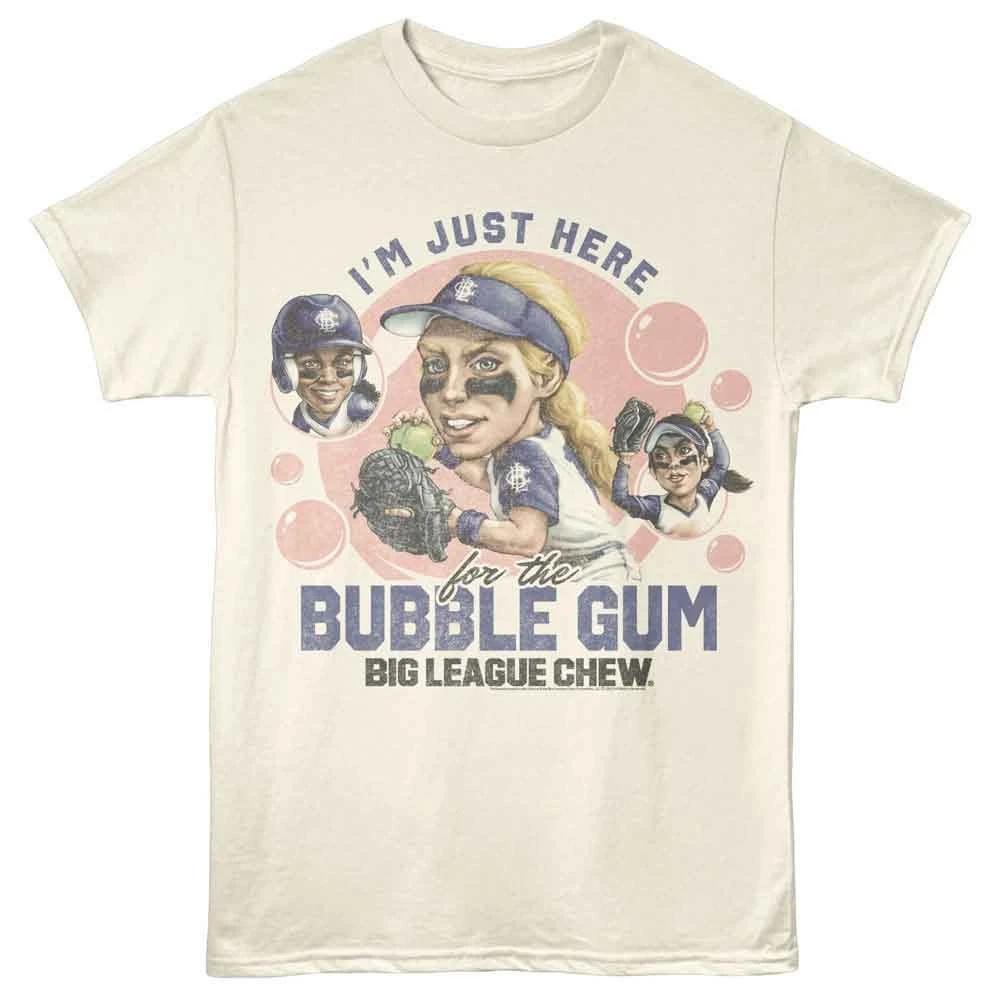 Big League Chew - Softball Here For Gum - Off-White -  Unisex Children s T-shirt 130