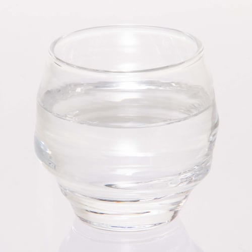 Toyo Sasaki Glass Sake Glasses, 100ml, Set of 6, Made in Japan, Dishwasher Safe, Suitable for Commercial Use, B-40103-JAN