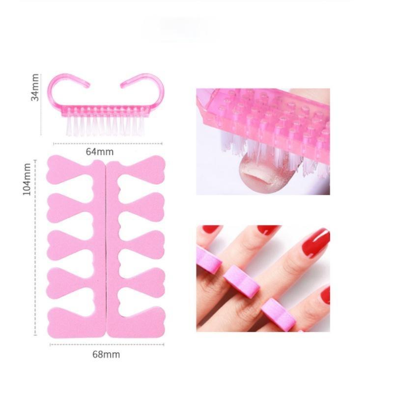 Nail Tool Acrylic Nail Art Brush SET UV Gel Polish Painting Drawing Brushes Pen Nail Dotting Kit Clean Brush Manicure Tools Set