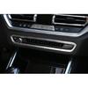 Console Volume Button Control Trim Fit For BMW 3-Series G20 - Silver ABS
