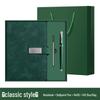 Personalized A5 Soft Leather Notebook Gift Set - Elegant Business Diary with Buckle