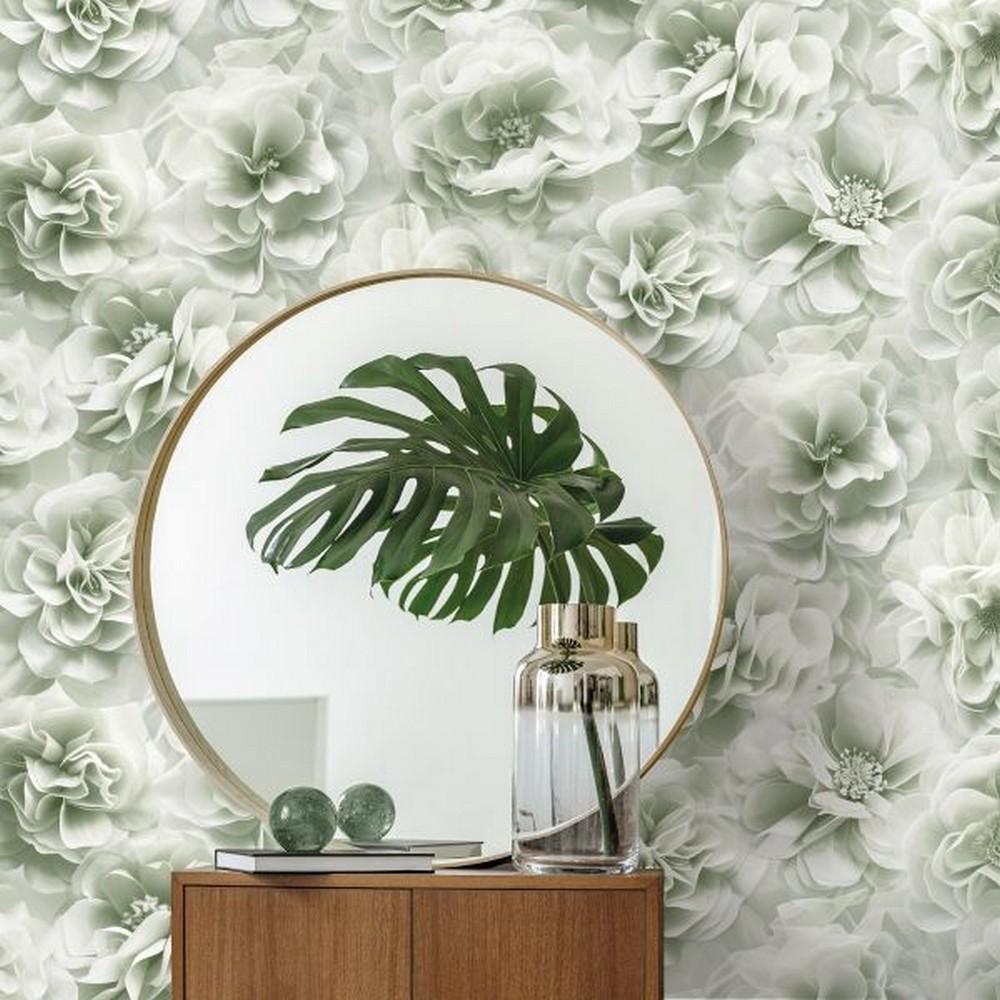 Debona Bloom Floral Wallpaper