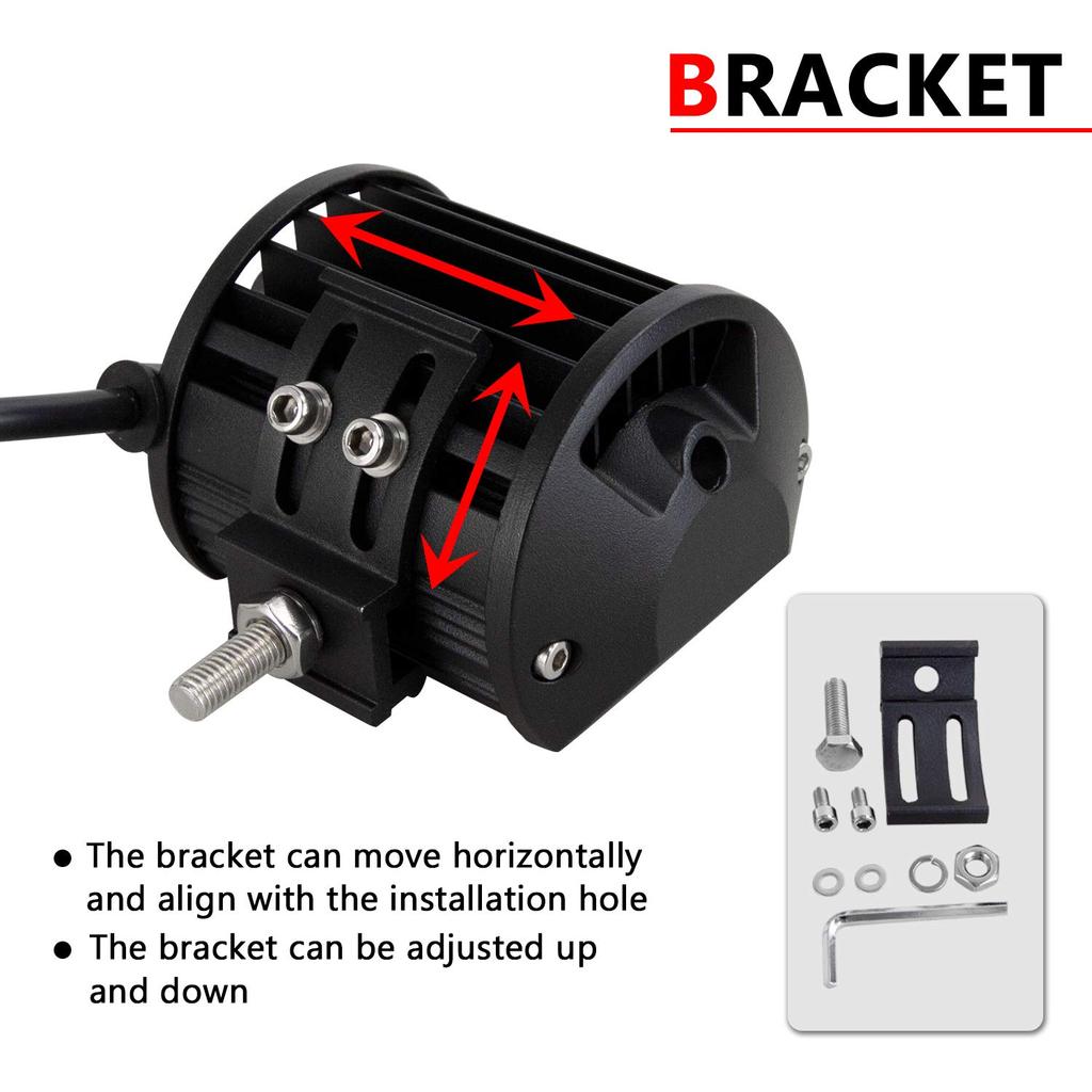 SKYWORLD LED Light Bar, Car Auxiliary Fog Light, 60 W, Work Light, 12 V/24