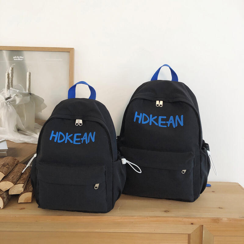 Senior High School Large Capacity Schoolbag Women's Letter Backpack