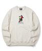 TRIPSHION Bicycle Duo Graphic Crew Neck - Ivory