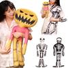 40-80 cm Bambola Peluche Danzante Teschio Divertente Cartone Animato Cuscino Diverse Pose di Scheletro Zucca Fantasma Giocattolo Peluche Decorazione Casa Halloween