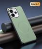 Funda Magnética de Cuero Shield para Oppo Reno 15 Para Oppo Reno 15 Antihuellas Antideslizante PC+TPU