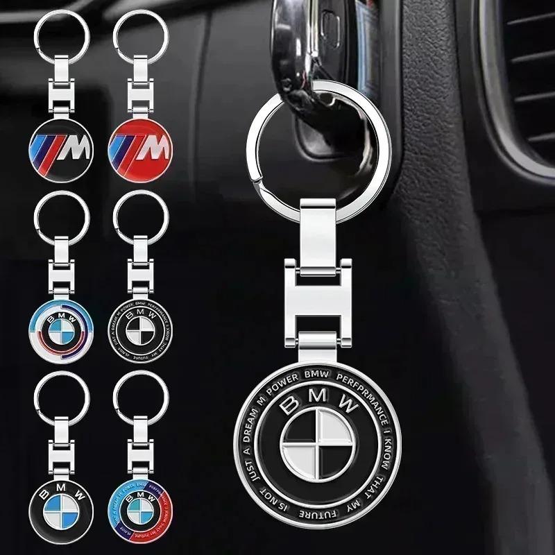 Llavero 3D de Metal para Deportes Llavero Emblema de Coche Accesorios para BMW E90 E91 E92 E93 E60 F10 F07 E64 E63 M 50 Aniversario