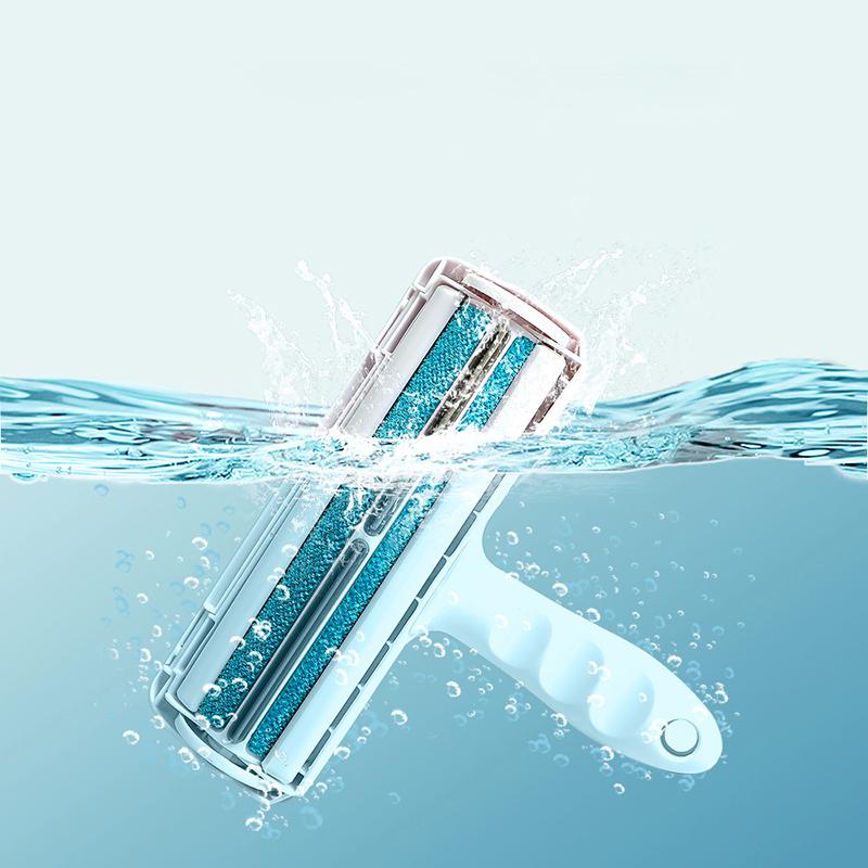 Upgraded Pet Hair Removal Brush for Cats And Dogs Electrostatic Absorption Hair Cleaner Rolling Comb Sticky Hair Removal Tool