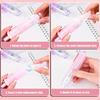 DIY Scrapbooking Dot Glue Press Type Double Sided Adhesive Glue Tape  Student Stationery