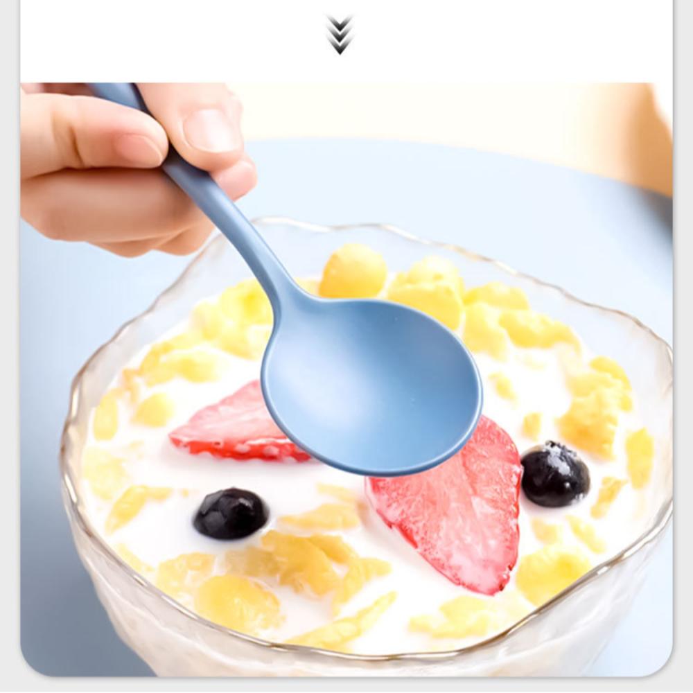 Eco-Friendly Wheat Straw Dinnerware Set Wheat straw Utensil Box New Tableware travel set  Travel