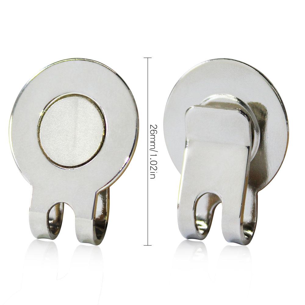 10 Pcs Golf Hat Clip Magnetic Metal Golf Cap Clips Golf Accessories For Golf Ball Mark Marker Drop Ship 5