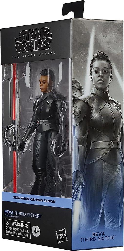 Hasbro Star Wars Black Series Reva (Third Sister) 6-inch (15cm) Star Wars: Obi-Wan Kenobi Action Figure, Ages 4 and Up, F4362, Authentic