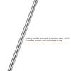 5Pcs US 3-6.5mm Double Pointed Knitting Needle 7.87 Inches Length Sweater Stitching Needles with 10 Stitch Marker