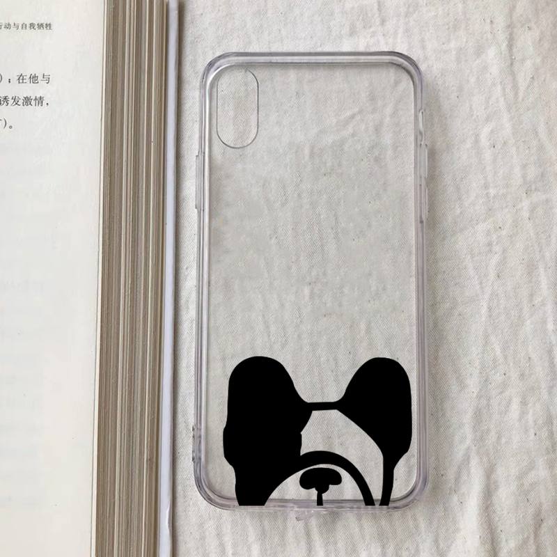 Cat French Bulldog Phone Case for iPhone 11 12 13 mini pro XS MAX 8 7 6 6S Plus X 5S SE 2020 XR case