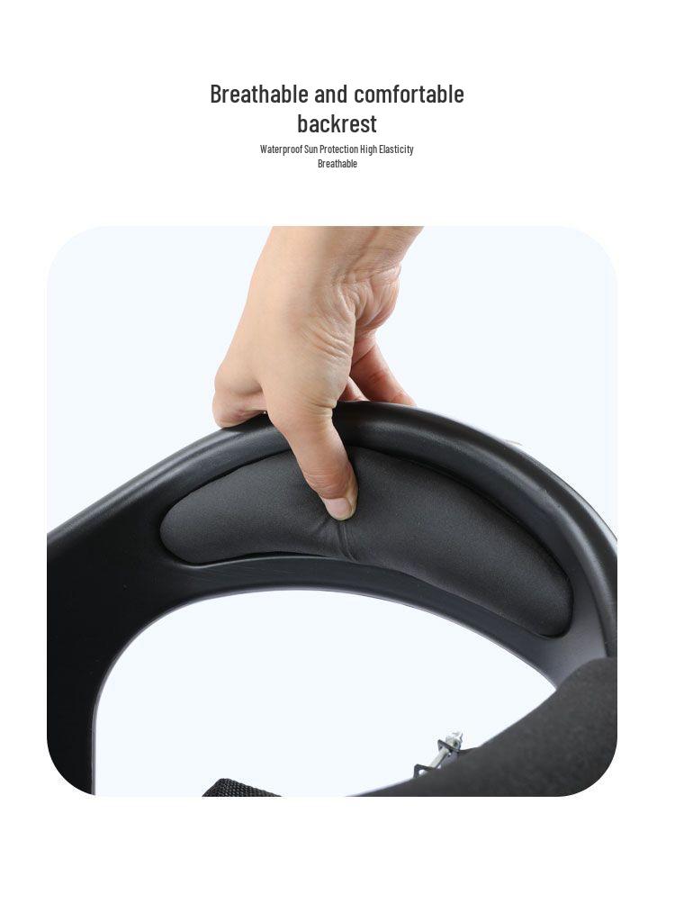 Front-Mounted Electric Vehicle Safety Seat for Infants and Children