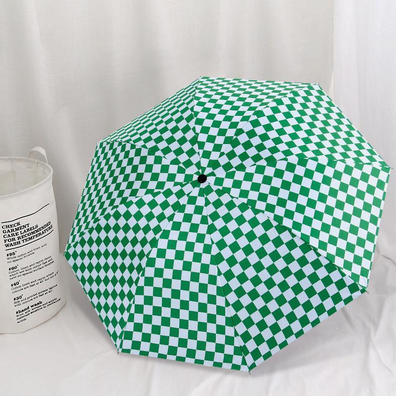 Large oversized umbrella Male and female triple double sunny and rainy umbrella enlarged and reinforced, student folding and thickened parasol