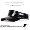 Hip-hop Style Empty Top Hats Plain Bling Sunscreen Hat Laser Baseball Caps  Tennis Golf