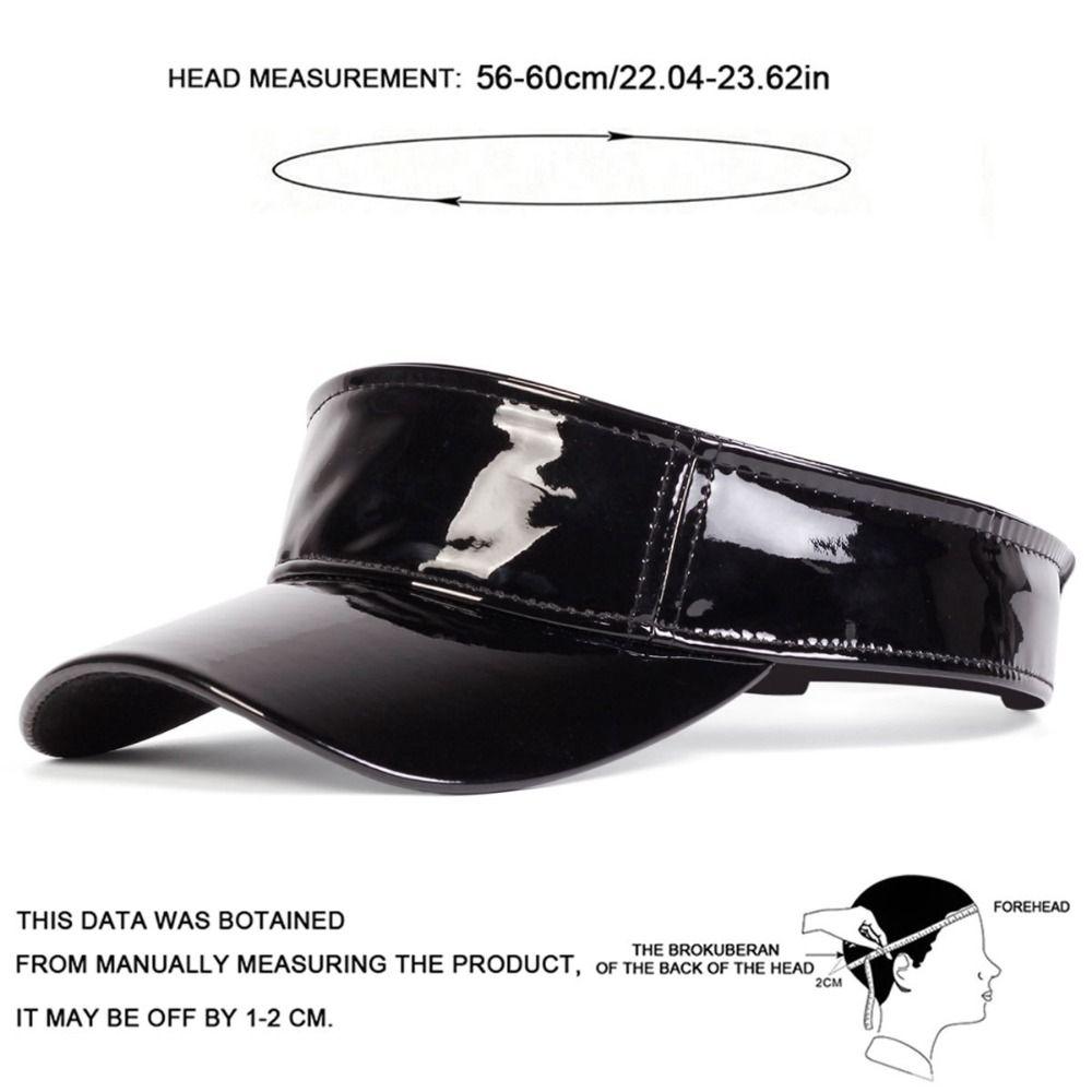 Hip-hop Style Empty Top Hats Plain Bling Sunscreen Hat Laser Baseball Caps Tennis Golf