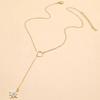 Neue Mode Trendy Schmuck Strass Stern Anhänger Charme Y Lariat Halskette Geschenk Für Frauen Mädchen X01