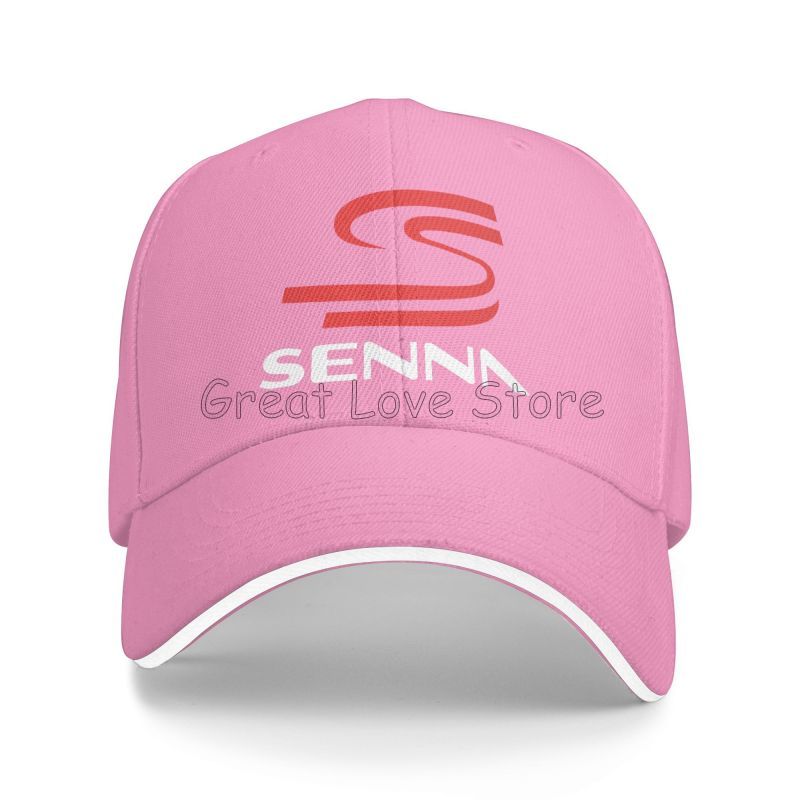 Coole Ayrton Senna Print Sandwich Baseballkappe Motocross Racing Fischerhut Papa Hut Unisex Snapback Hüte für Reisen Wandern Angeln