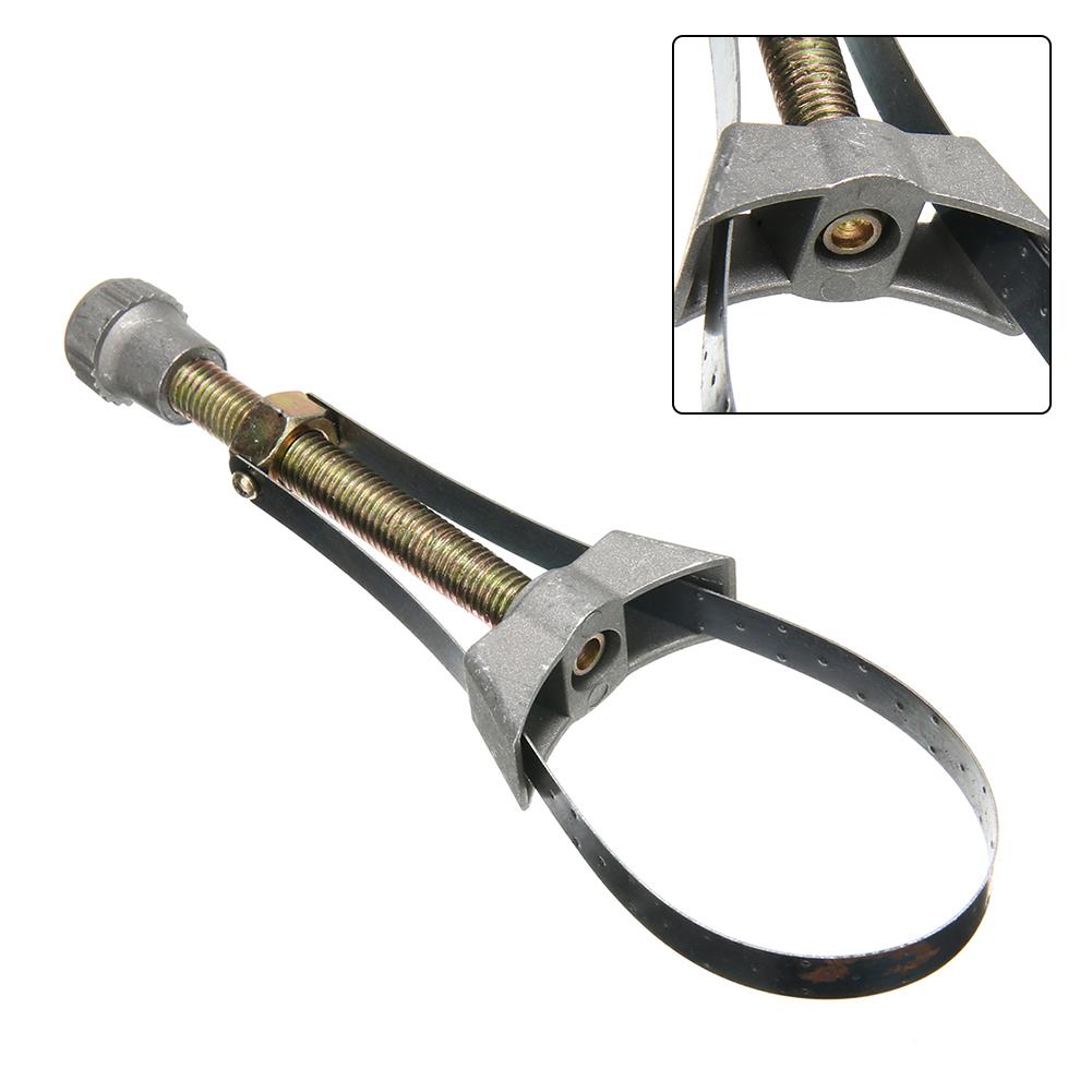 Steel Strip Old Style Oil Wrench Home Decorations Strap Wrench Automotive Motorcycle Home Supplies Convenient Steel Strip Wrench