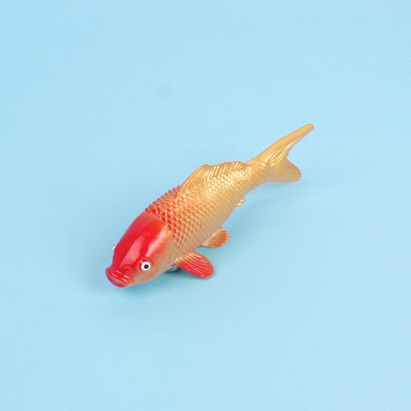 Lifelike Koi Fish Models Smooth Soft Pvc Decorative Statues For Aquariums Mini Gardens Fairy Landscaping Displays 8pc/lot