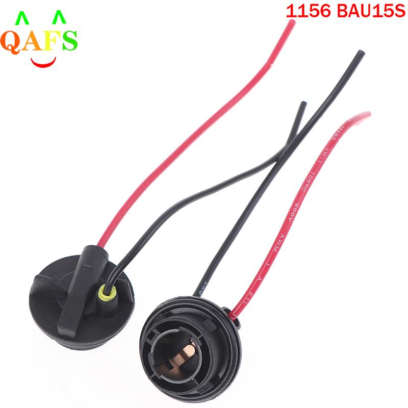 2pcs 1156 1157 Bulb Socket BAY15D Lamp Holder P21/5W  Adapter Base Connector For Brake Light Plastic Car Accessories